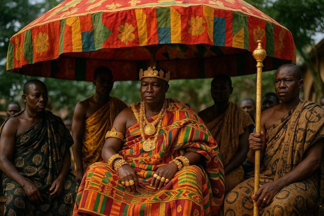 Palais royal et patrimoine aux portes du Ghana